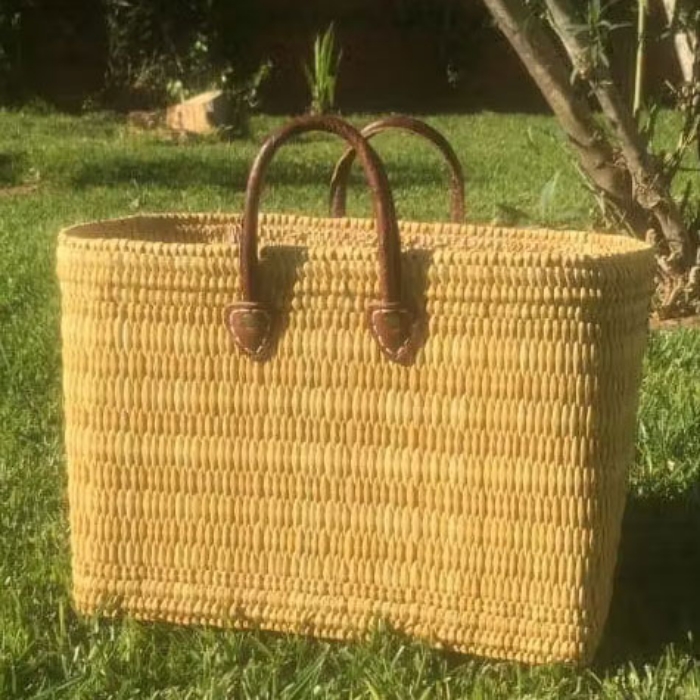 Εικόνα της Moroccan Reed shopper/τσάντα χειρός