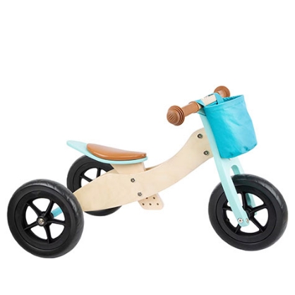 Εικόνα της Balance ποδήλατο trike Maxi 2 σε 1 τιρκουάζ