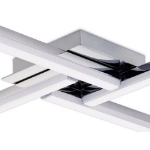 Εικόνα της Meridian 4 Φωτιστικό οροφής, 4 x 6W LED, 4000K, 2210lm, IP44, Polished Chrome