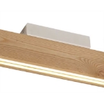 Εικόνα της Φωτιστικό Οροφής Agnes, 2 x 18W LED, 3000K, 1528lm, Δρυς, Ματ Λευκό/VL08422