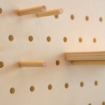 Εικόνα της Pegboard-organizer σε στρογγυλό σχήμα