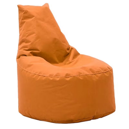 Εικόνα της Πολυθρόνα Bean bag Norm pakoworld ύφασμα αδιάβροχο πορτοκαλί