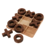 Εικόνα της Επιτραπέζιο παιχνίδι Wood tic-tac-toe