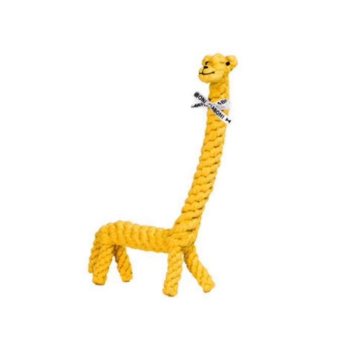 Εικόνα της Παιχνίδι Greta Giraffe Rope - Dog Yellow 18x4x40 cm