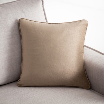 Εικόνα της Μαξιλαροθήκη 43x43cm GOFIS HOME  Winter Willow Beige 711/ 06