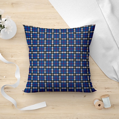 Εικόνα της Μαξιλαροθηκη Tartan 602 Blue 45X45