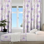 Εικόνα της Κουρτίνα Valquiria 501 Με Τρεσα Mauve 135X270