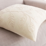 Εικόνα της Μαξιλαροθήκη 43x43cm GOFIS HOME  Light veil Vanilla 381/ 05