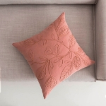 Εικόνα της Μαξιλαροθήκη 43x43cm GOFIS HOME  Pale Apple pink 381/ 17