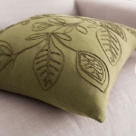 Εικόνα της Μαξιλαροθήκη 43x43cm GOFIS HOME  Pale Nature Green 381/ 30