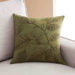 Εικόνα της Μαξιλαροθήκη 43x43cm GOFIS HOME  Pale Nature Green 381/ 30