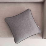 Εικόνα της Μαξιλαροθήκη 43x43cm GOFIS HOME  Zuri Grey Rock 508/ 15