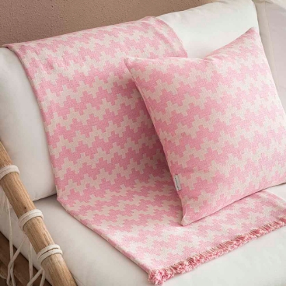 Εικόνα της Ριχτάρι Διθέσιου 180X250cm GOFIS HOME  Summer waves Gum Pink 466/ 23