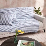 Εικόνα της Ριχτάρι Τετραθέσιου 180X350cm GOFIS HOME  Denise Marine Blue 518/ 09