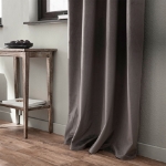 Εικόνα της Κουρτίνα με τρουκς 140x280cm GOFIS HOME  Winter Shadow Grey 711/ 48