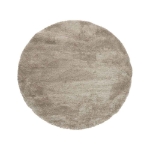 Εικόνα της Ροτόντα 160x160 Fluffie Art 9616 Beige   Μπεζ   Beauty Home