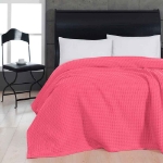 Εικόνα της Πικέ υπέρδιπλη waffle Art 1990 Fuchsia  230x240 Φουξ   Beauty Home