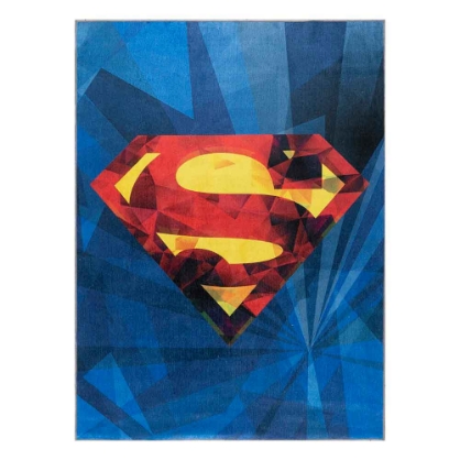 Εικόνα της Χαλί Art 6187 Superman 130Χ180 Μπλε   Beauty Home