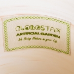 Εικόνα της GloboStar® Artificial Garden LINDOS 20450 Πήλινο Κεραμικό Κασπώ Γλάστρα - Flower Pot Απαλό Ροζ Φ20cm x Υ20cm