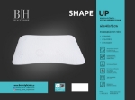 Εικόνα της Μαξιλάρι ύπνου Shape Up Memory Foam Art 4083 Μέτριο 60x40+12 Λευκό   Beauty Home