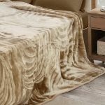 Εικόνα της Lino Κουβέρτα Βελουτέ Cobertor Emb Beige 220X240