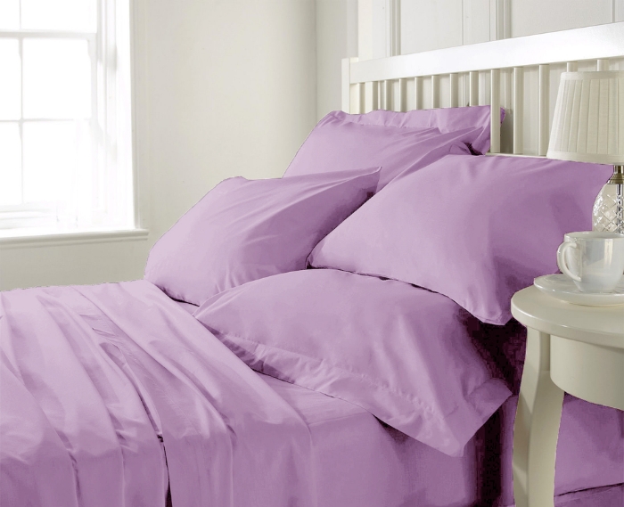 Εικόνα της AnnaRiska - Σεντόνι Ημίδιπλο 170x270 Prestige 7 Lilac