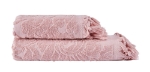 Εικόνα της AnnaRiska - Πετσέτα 50x90 Anabelle 2 Blush Pink