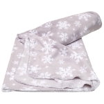 Εικόνα της Viopros - Κουβέρτα/Ριχτάρι Καναπέ Flannel Fleece 125x150 Νοέλια Γκρι