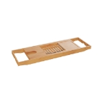 Εικόνα της Πλατό μπανιέρας Platon pakoworld φυσικό bamboo 70x15x4,5εκ