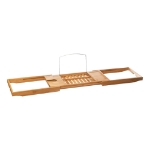 Εικόνα της Πλατό μπανιέρας Platon pakoworld φυσικό bamboo 70x15x4,5εκ