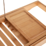 Εικόνα της Πλατό μπανιέρας Platon pakoworld φυσικό bamboo 70x15x4,5εκ