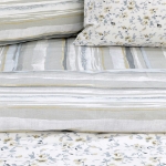 Εικόνα της Lino Σετ Σεντονια Agne Grey Flannel 240x260