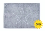 Εικόνα της Χαλί μπάνιου STYLE STAR 50x70cm Ασημί