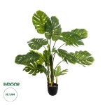 Εικόνα της GloboStar® Artificial Garden MONSTERA 20973 Τεχνητό Διακοσμητικό Φυτό Μονστέρα Φ120 x Υ140cm