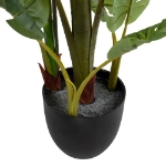 Εικόνα της GloboStar® Artificial Garden MONSTERA 20973 Τεχνητό Διακοσμητικό Φυτό Μονστέρα Φ120 x Υ140cm