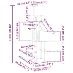 Εικόνα της Γατόδεντρο Aνοιχτό Γκρι 201 εκ. με Στύλους Ξυσίματος από Σιζάλ Hobbo