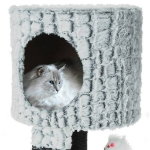 Εικόνα της Pets Collection Ονυχοδρόμιο Δέντρο με Βάση 30 x 30 x 40 εκ. με Ποντίκι Hobbo