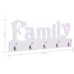 Εικόνα της Κρεμάστρα Τοίχου «FAMILY» 74 x 29,5  εκ. Hobbo