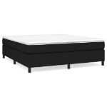 Εικόνα της Κρεβάτι Boxspring με Στρώμα Μαύρο 180x200 εκ. Υφασμάτινο Hobbo