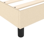 Εικόνα της Κρεβάτι Boxspring με Στρώμα Κρεμ 180x200 εκ. Υφασμάτινο Hobbo