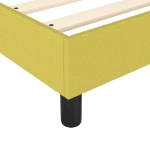 Εικόνα της Κρεβάτι Boxspring με Στρώμα Πράσινο 200x200 εκ. Υφασμάτινο Hobbo