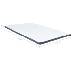 Εικόνα της Ανώστρωμα για Κρεβάτι Boxspring 200 x 120 x 5 εκ. Hobbo