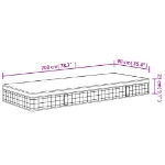 Εικόνα της Στρώμα με Bonnell Springs Medium 90 x 200 εκ. Hobbo