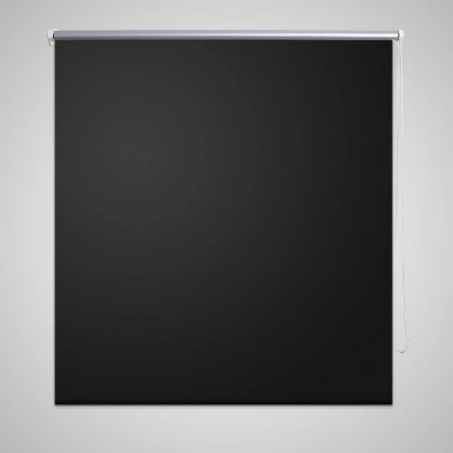 Εικόνα της Ρόλερ Σκίασης Blackout Μαύρο 40 x 100 cm Hobbo