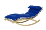 Εικόνα της Ξαπλώστρα κουνιστή Rocking Lounger navy