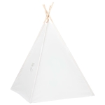 Εικόνα της Σκηνή Teepee Παιδική Λευκή 120x120x150 εκ. Peach Skin με Σάκο Hobbo