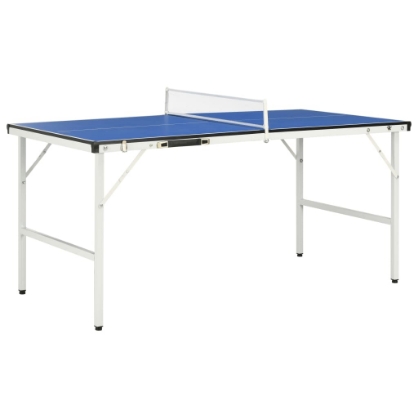 Εικόνα της Τραπέζι Ping Pong με Φιλέ Μπλε 152 x 76 x 66 εκ. Hobbo