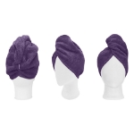 Εικόνα της Πετσέτα μαλλιών Turban Art 3408 Μωβ Beauty Home