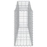 Εικόνα της Συρματοκιβώτιο Τοξωτό 200x30x60/80εκ. από Γαλβανισμένο Χάλυβα Hobbo