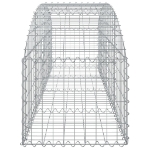 Εικόνα της Συρματοκιβώτιο Τοξωτό 200x50x40/60εκ. από Γαλβανισμένο Χάλυβα Hobbo